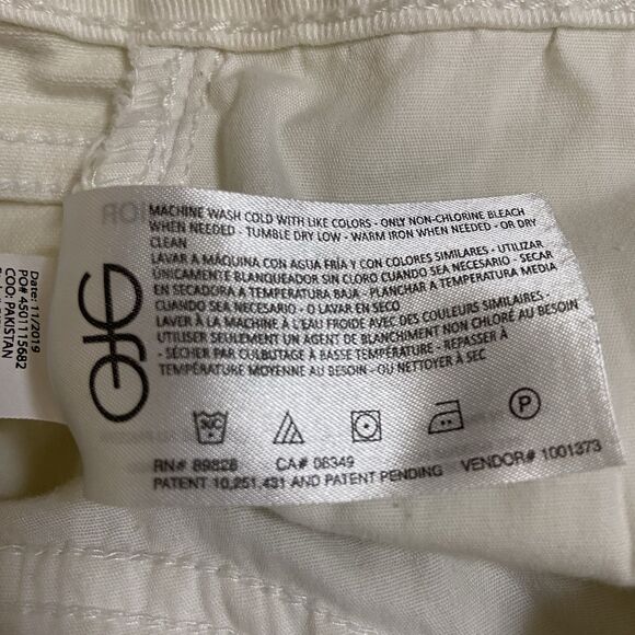 Ella Moss High Waist Straight Leg White Denim Jeans Size 8/29 - Picture 14 of 15